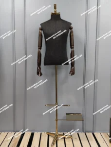 مانکن نیم تنه سه پایه فلزی