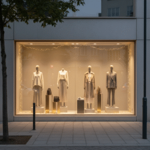 استند کیف و کفش برای فروشگاه لباس